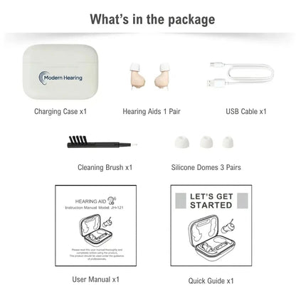 Modern Hearing Comfort Hearing Aids