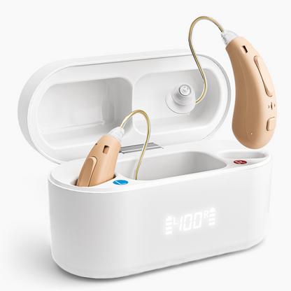 Modern Hearing Connect - Bluetooth Hearing Aids with App Control & Advanced AI Technology