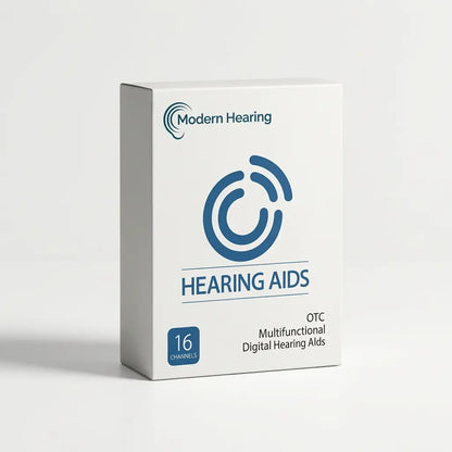 Modern Hearing Connect - Bluetooth Hearing Aids with App Control & Advanced AI Technology